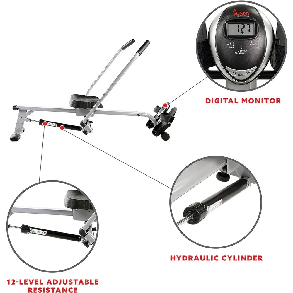 Smart Compact Full Motion Rowing Machine