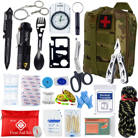 Tactical First Aid Kit In The Car Military Acessories